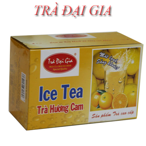 ICE TEA cam - Trà Đại Gia - Công Ty TNHH Thương Mại Và Dịch Vụ Đại Gia